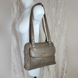 Vegan Taupe Handbag NWOT